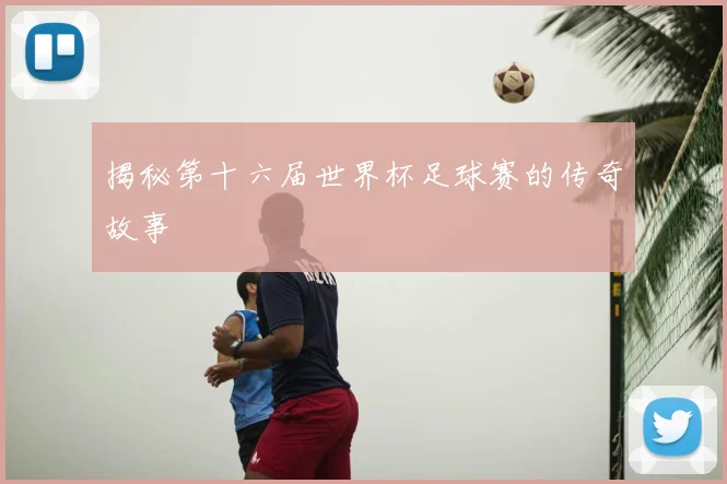 揭秘第十六届世界杯足球赛的传奇故事